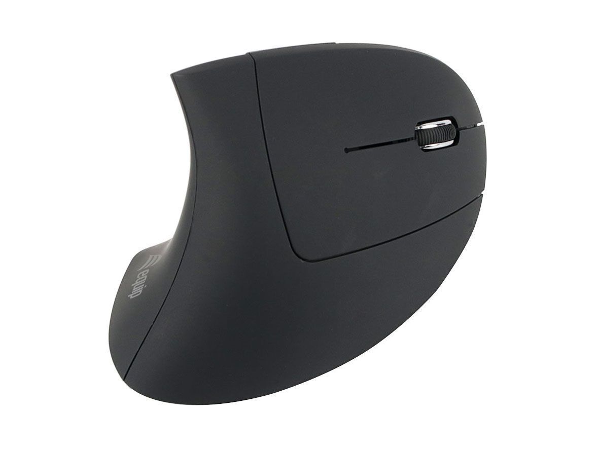 EQuip Ergonomic Wireless Mouse Black EQuip Ergonomic Wireless Mouse Black