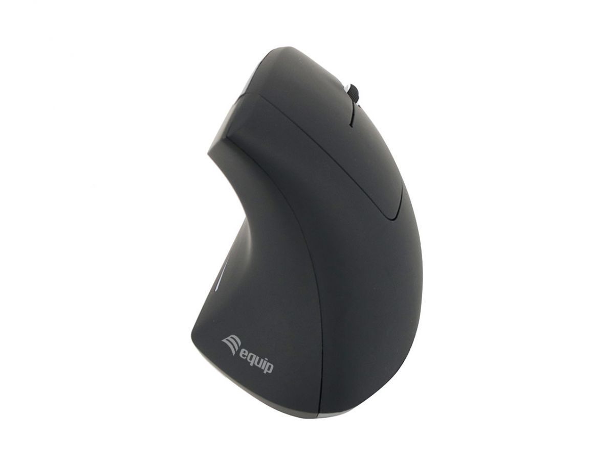 EQuip Ergonomic Wireless Mouse Black EQuip Ergonomic Wireless Mouse Black