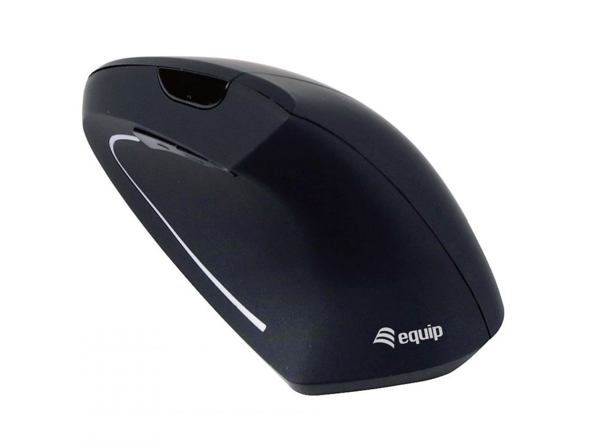 EQuip Ergonomic Wireless Mouse Black EQuip Ergonomic Wireless Mouse Black