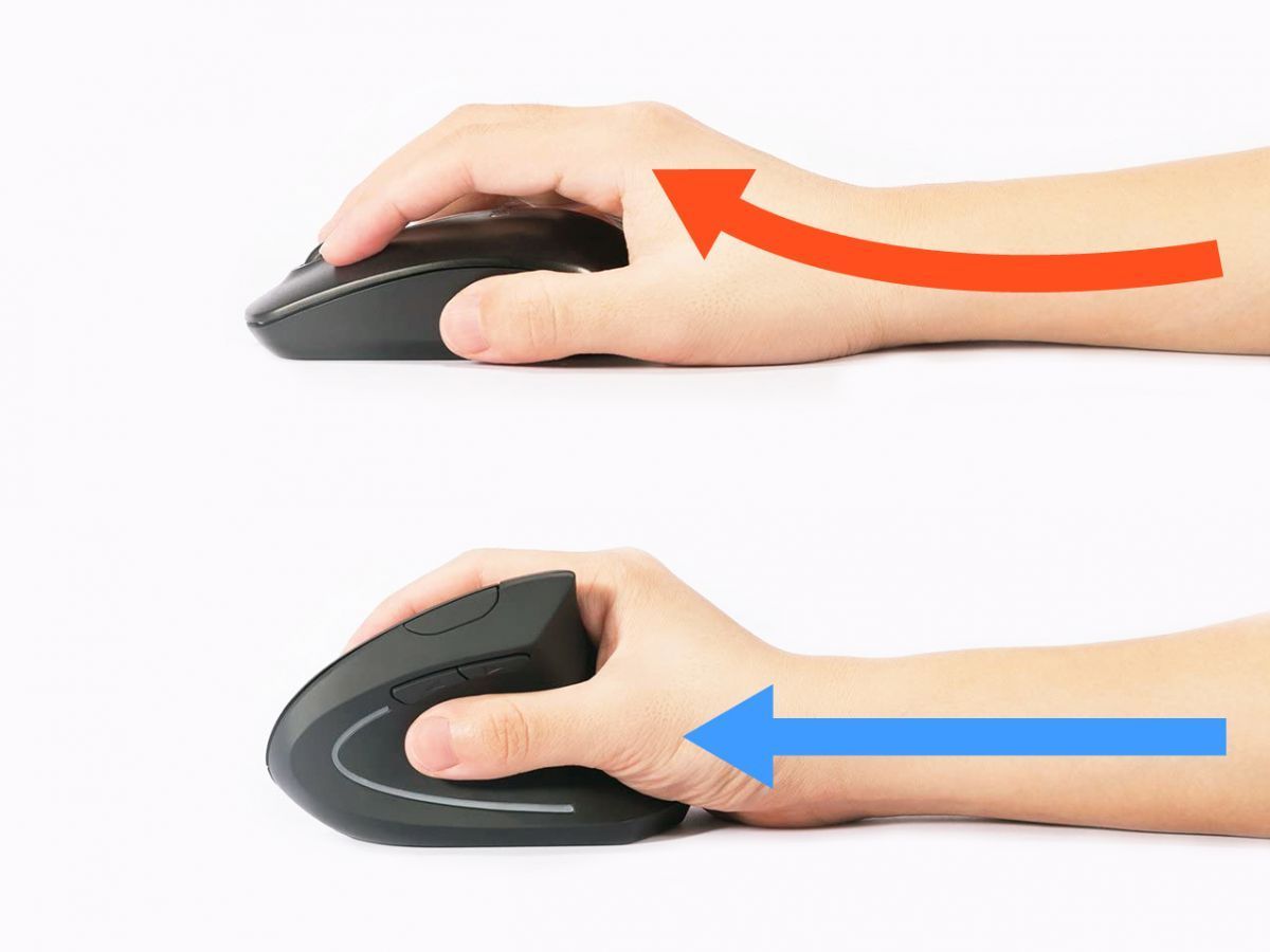 EQuip Ergonomic Wireless Mouse Black EQuip Ergonomic Wireless Mouse Black