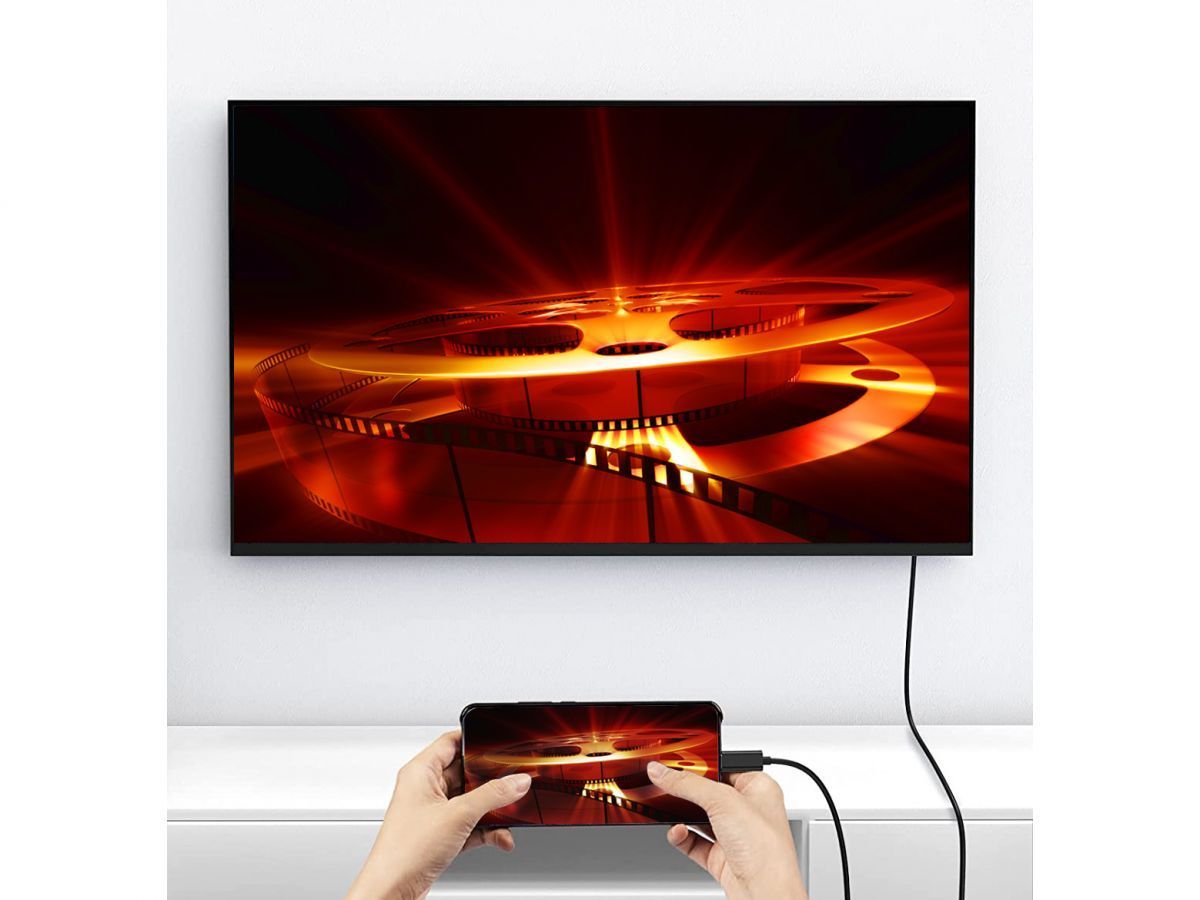 EQuip USB-C to HDMI 4K/60Hz cable 1m Black EQuip USB-C to HDMI 4K/60Hz cable 1m Black