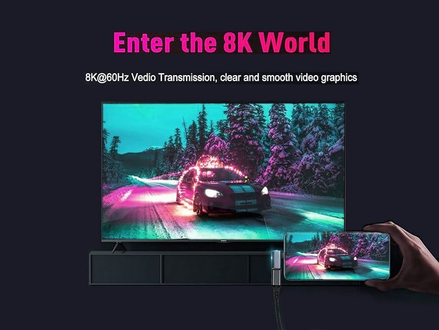 EQuip USB4 USB-C to USB-C U Plug Adapter 180° (2-pack)