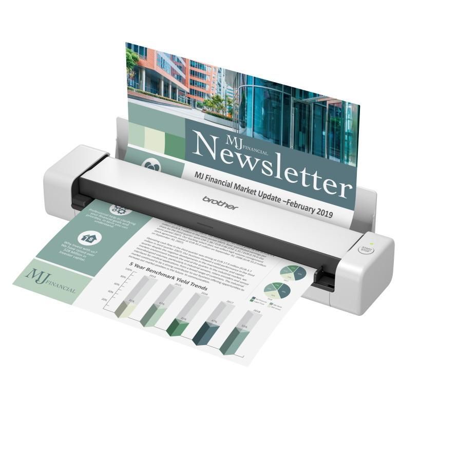 Brother DS-740D Mobilszkenner White Brother DS-740D Mobilszkenner White