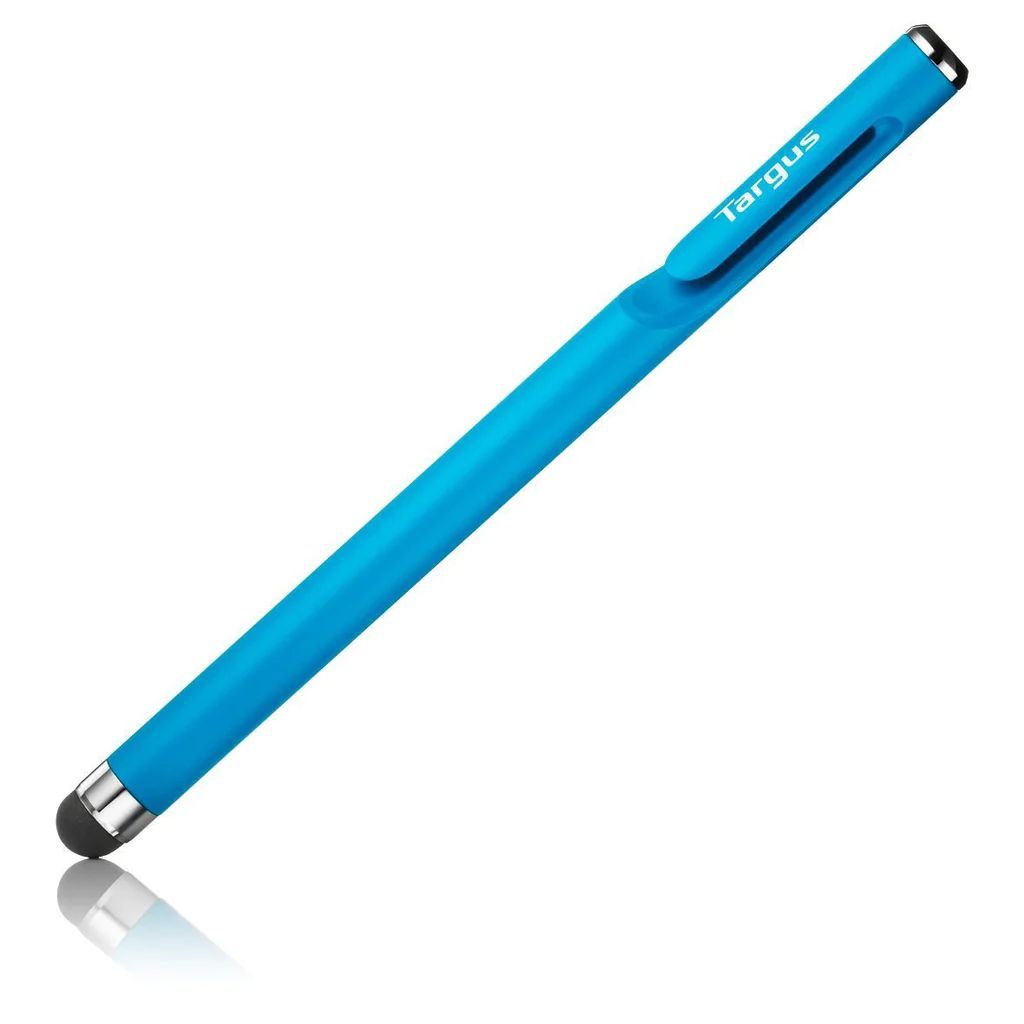 Targus Antimicrobial Smooth Stylus Pen For Smartphones and Touchscreens Blue Targus Antimicrobial Smooth Stylus Pen For Smartphones and Touchscreens Blue