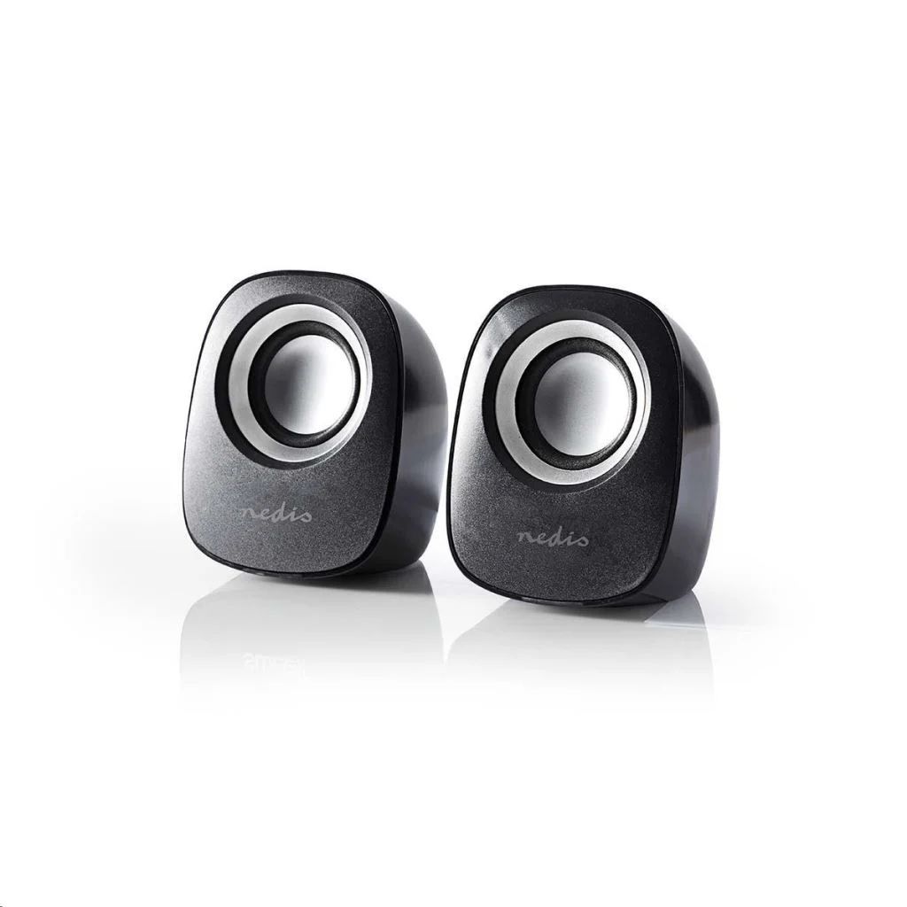 Nedis CSPR10020BK 2.0 Speaker Black Nedis CSPR10020BK 2.0 Speaker Black