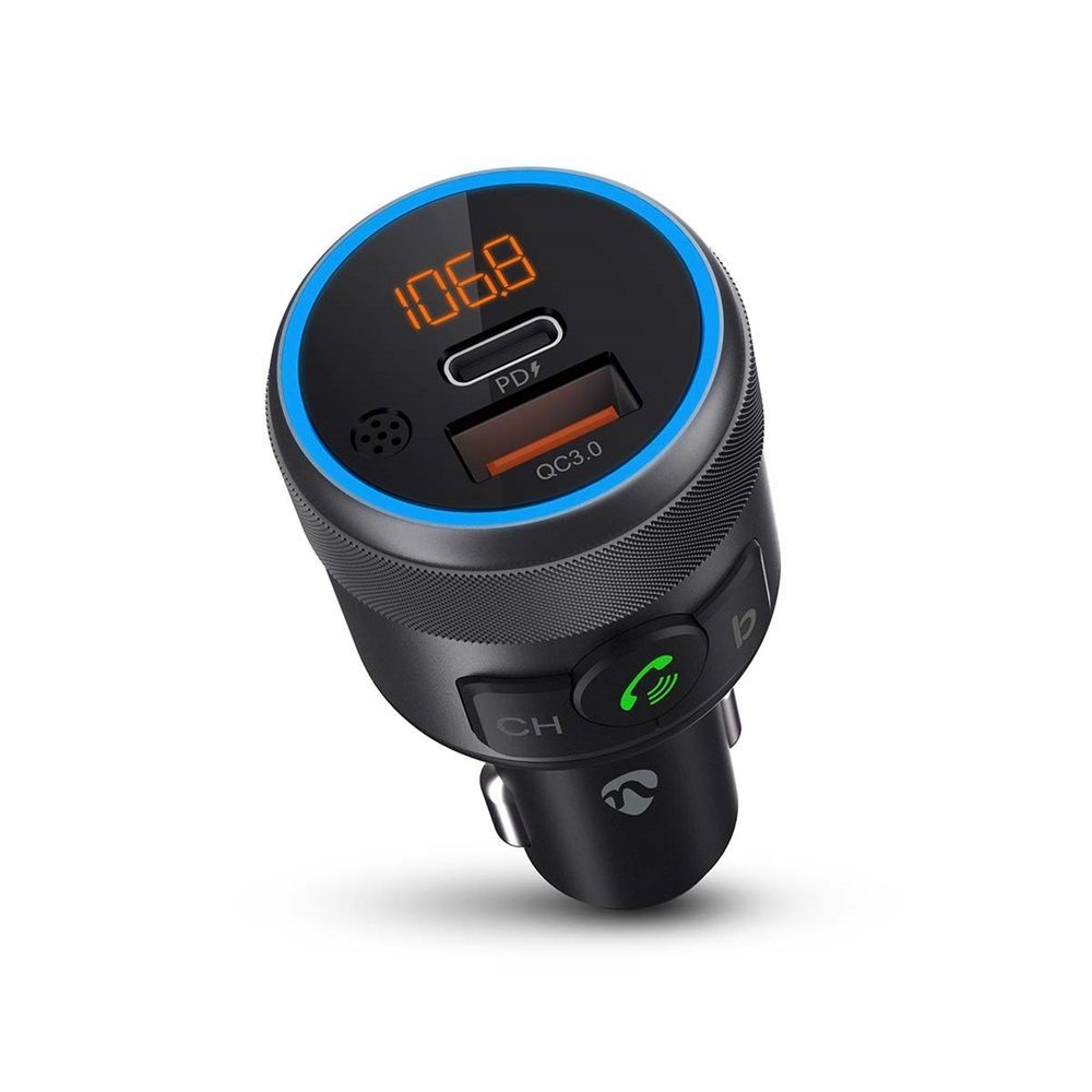 Nedis CATR3024BK Car FM Transmitter Black