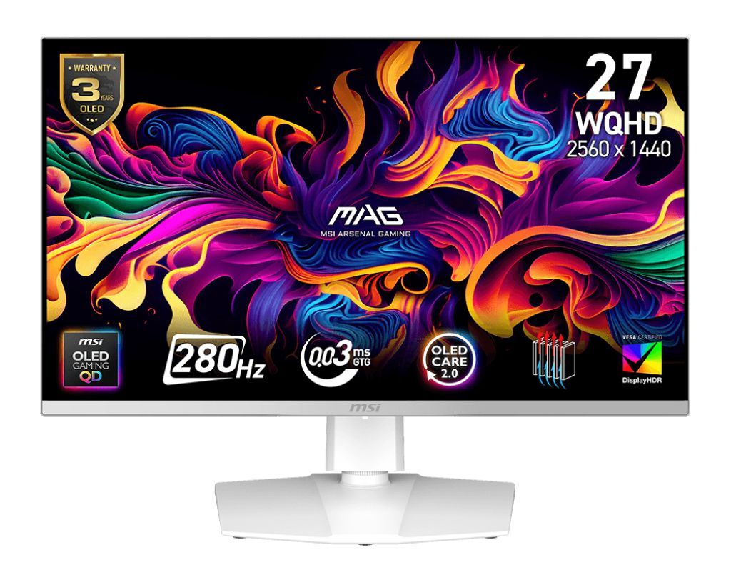 Msi 26,5" MAG 272QPW QD-OLED X28 OLED