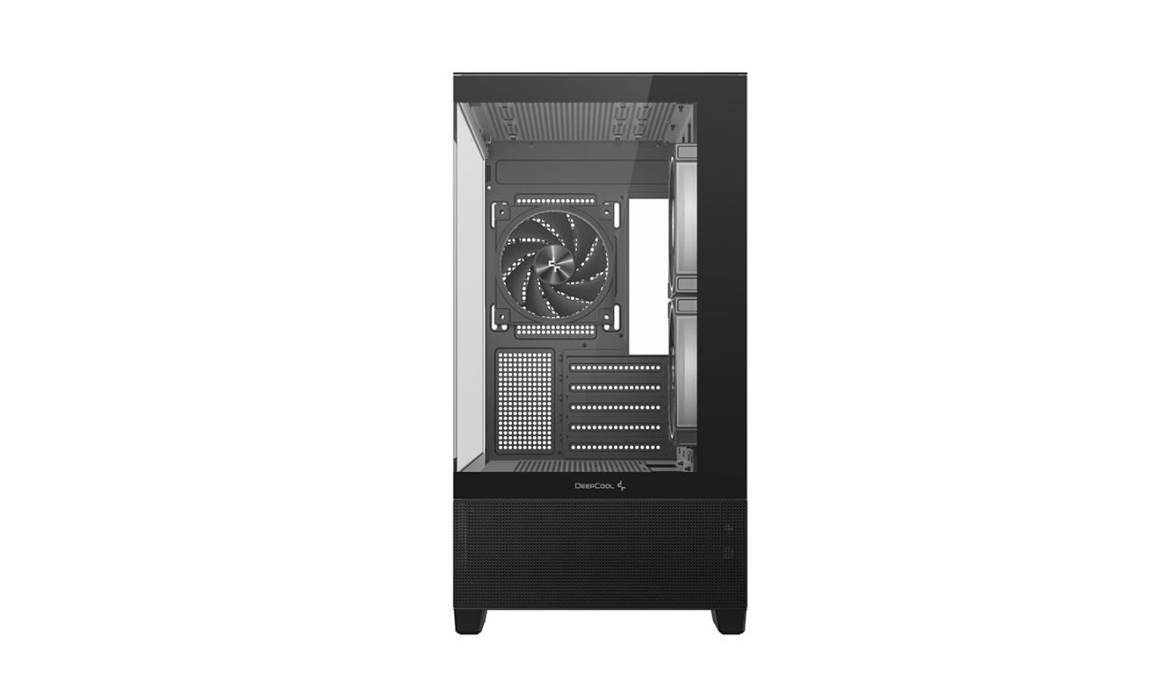 DeepCool CG380 3F Tempered Glass Black