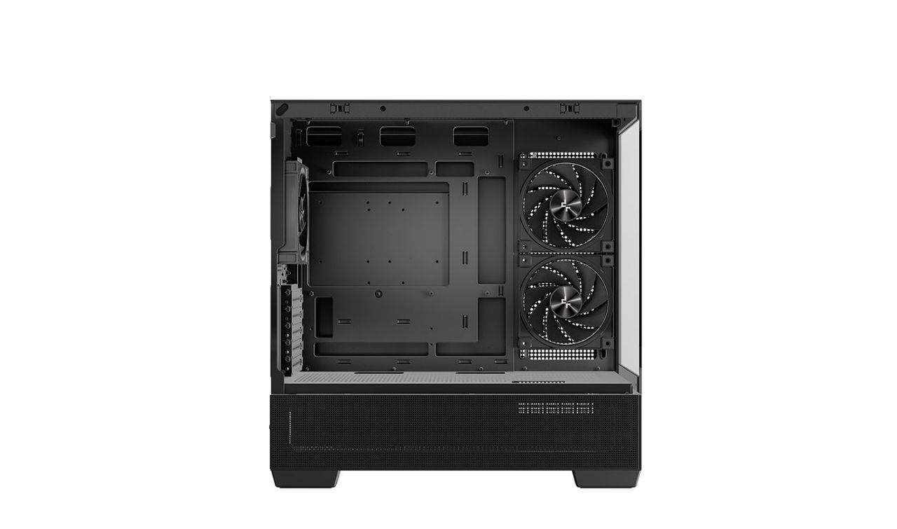 DeepCool CG380 3F Tempered Glass Black