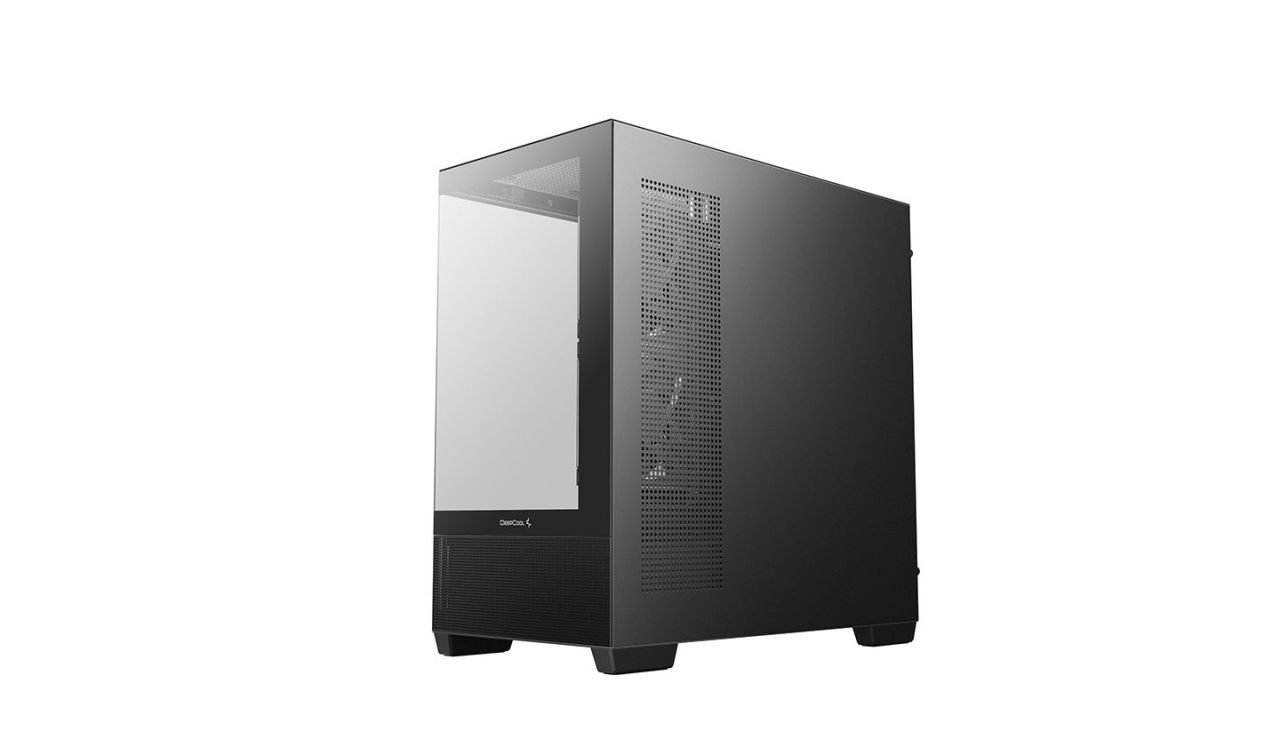 DeepCool CG380 3F Tempered Glass Black