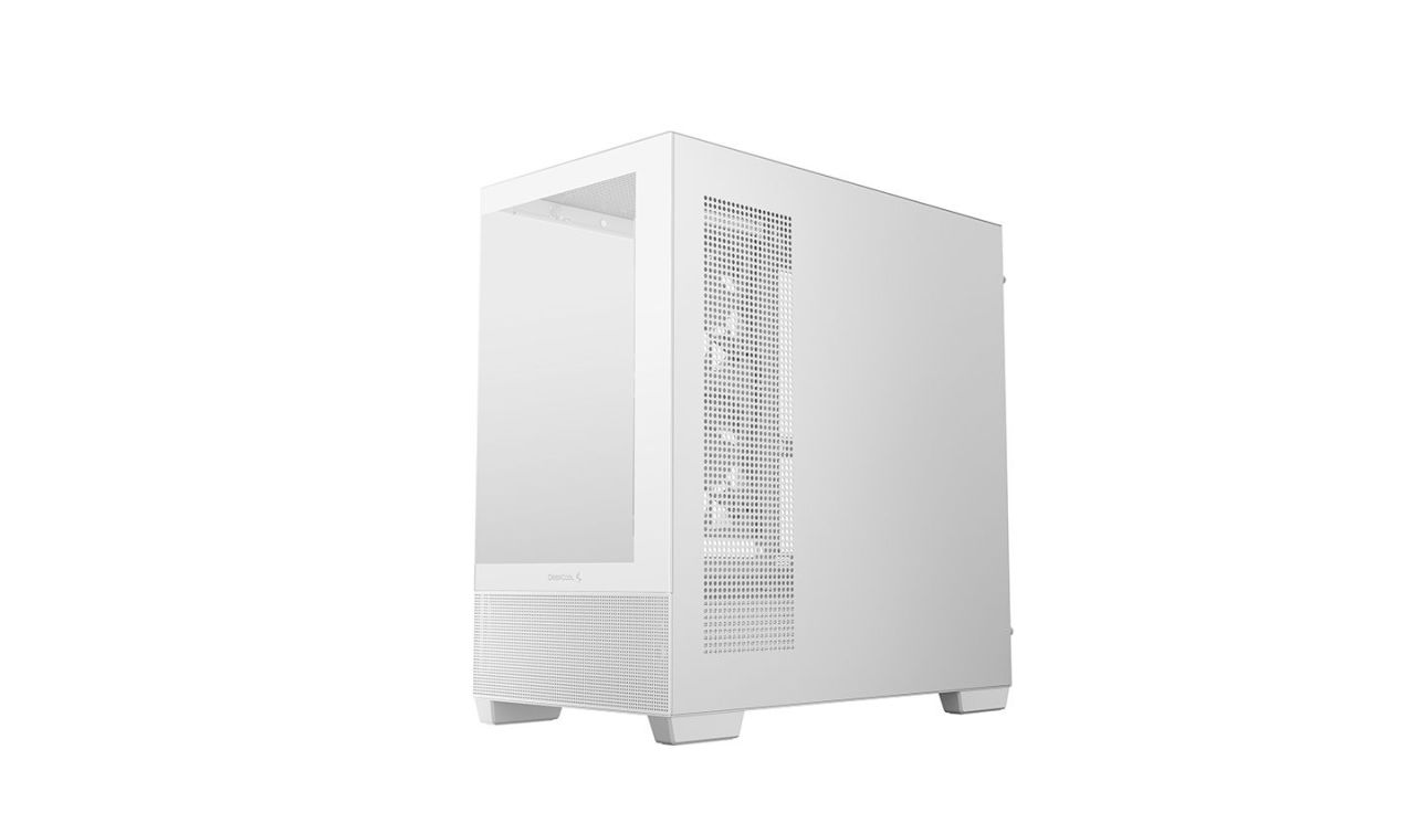 DeepCool CG380 3F WH Tempered Glass White