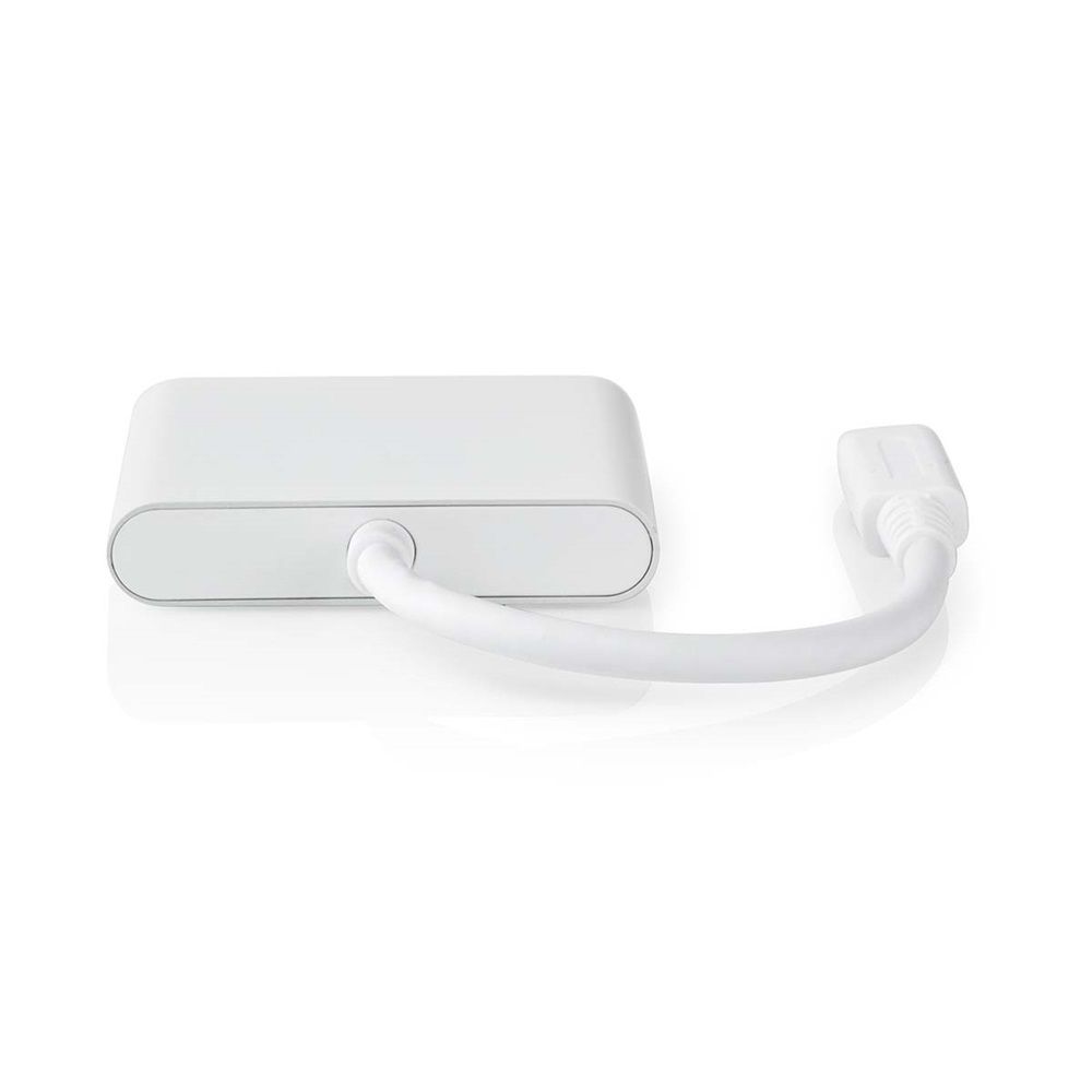 Nedis CCGB64770WT01 USB Multi-Port Adapter White Nedis CCGB64770WT01 USB Multi-Port Adapter White