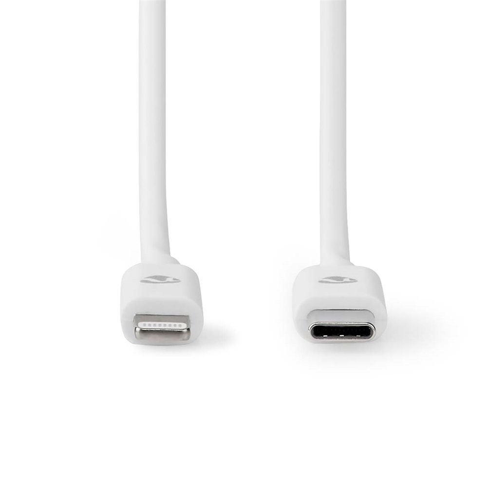 Nedis USB-C to Lightning Cable 1m White Nedis USB-C to Lightning Cable 1m White