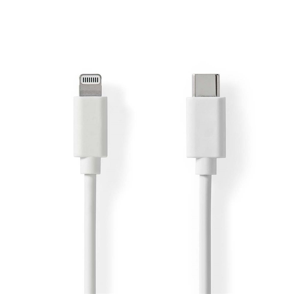 Nedis USB-C to Lightning Cable 1m White Nedis USB-C to Lightning Cable 1m White