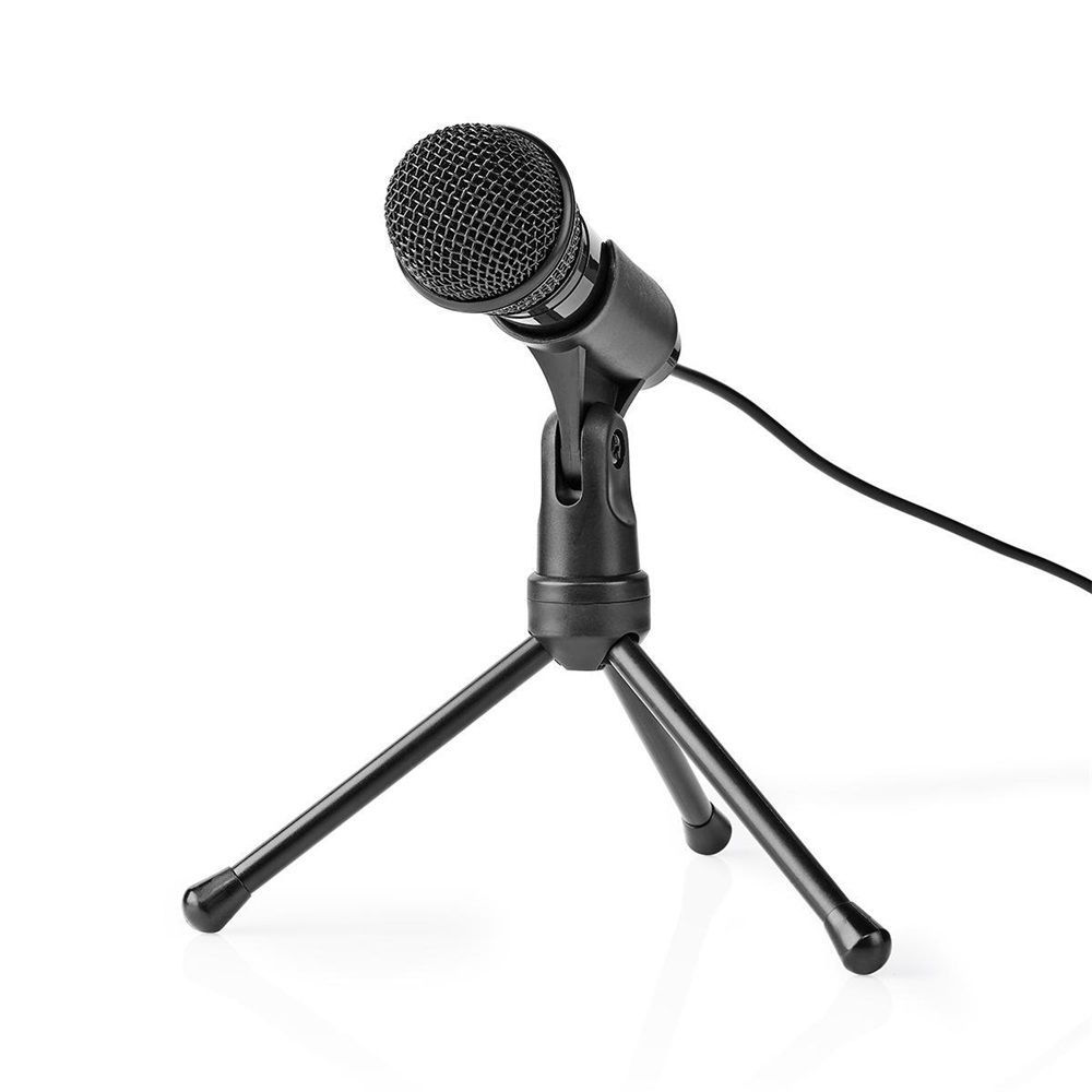 Nedis MICTJ100BK Microphone Black Nedis MICTJ100BK Microphone Black