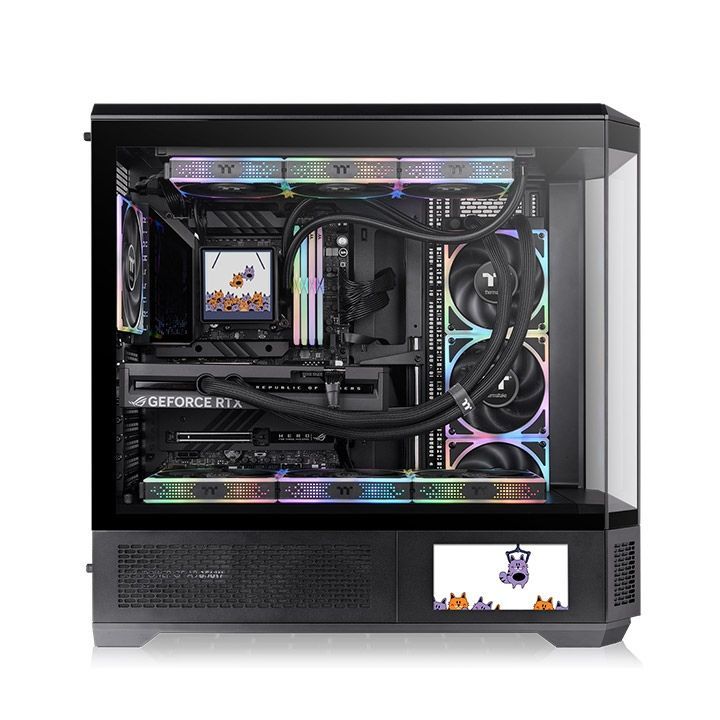 Thermaltake View 600 TG ARGB Tempered Glass Black