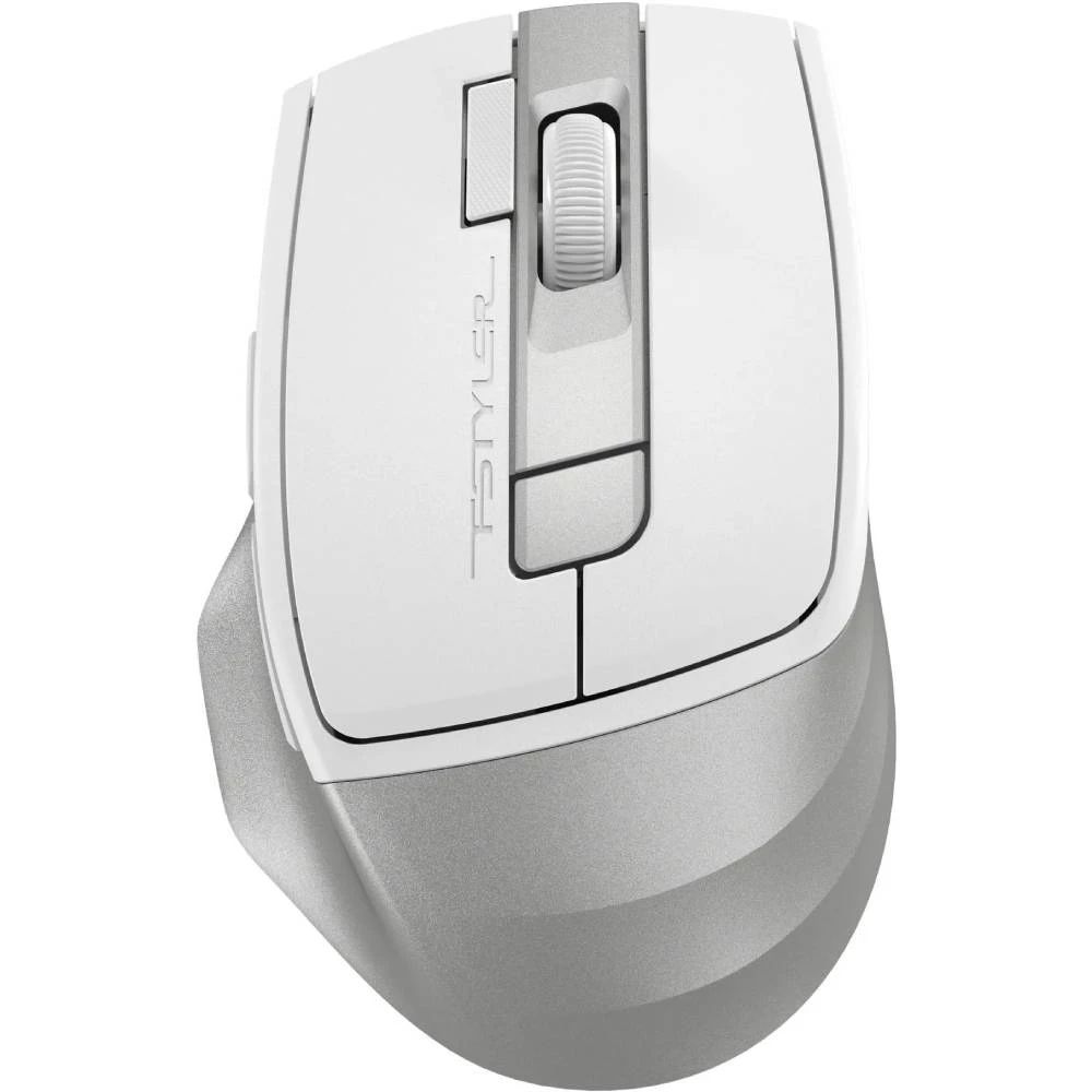 A4-Tech Fstyler FB45CS Air2 Wireless Mouse Silver White