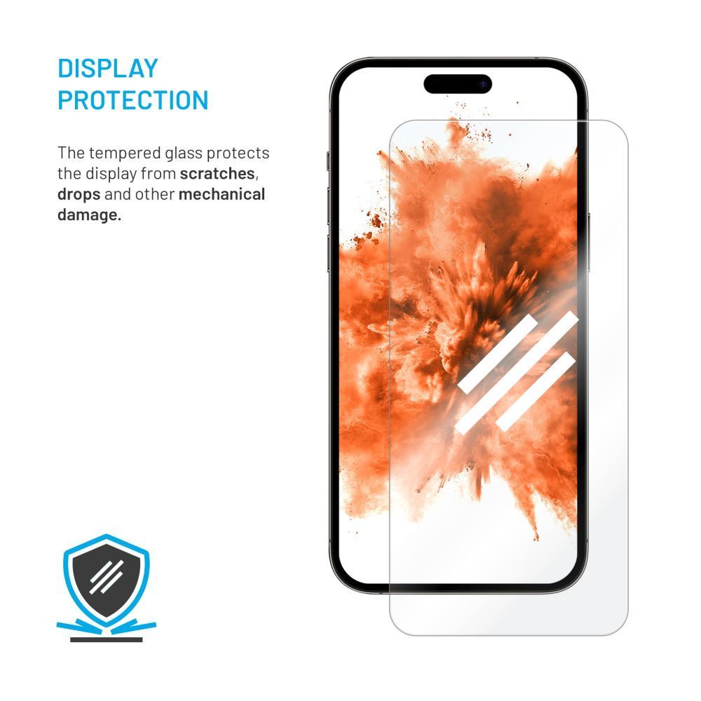 FIXED 2,5D edzett üveg Samsung Galaxy Xcover 7 Pro készülékhez