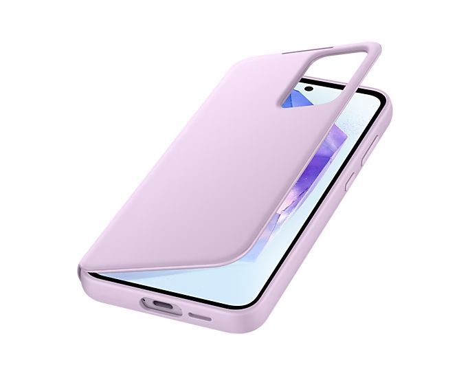 Samsung Galaxy A55 Smart View Wallet Case Lavender