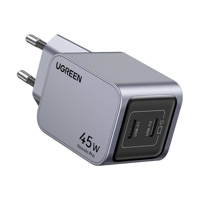 UGREEN Nexode Pro 45W 2xUSB-C hálózati töltő Grey