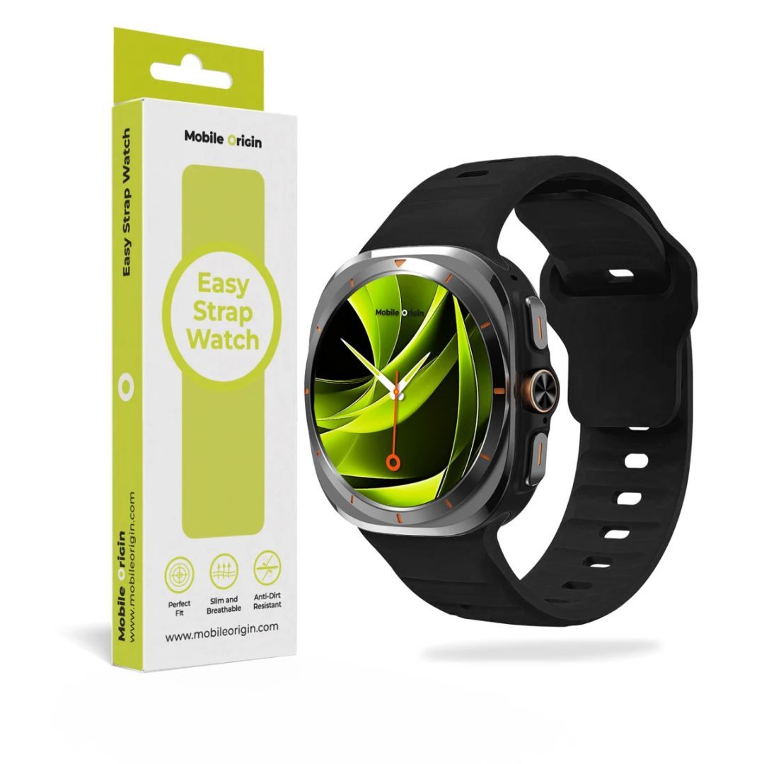 Mobile Origin Easy Strap Silicone for Galaxy Watch Ultra 47mm Starlight