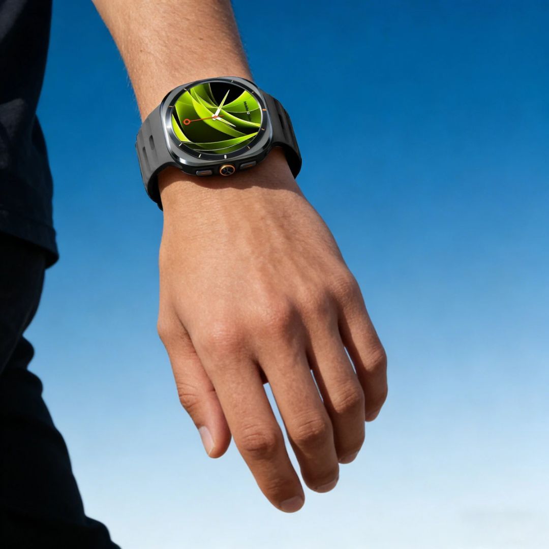 Mobile Origin Easy Strap Silicone for Galaxy Watch Ultra 47mm Starlight