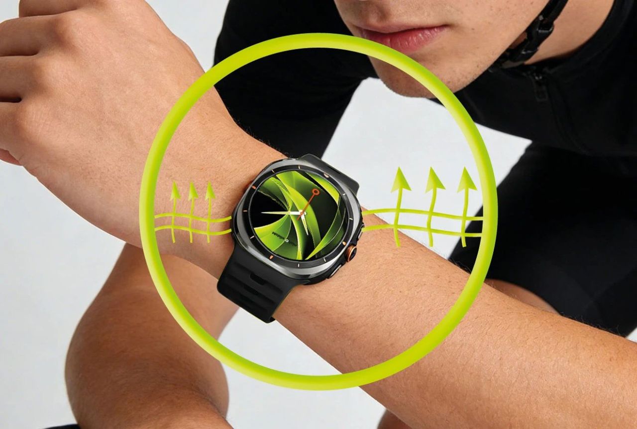 Mobile Origin Easy Strap Silicone for Galaxy Watch Ultra 47mm Starlight