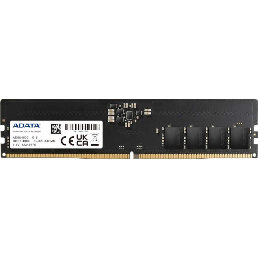 A-Data 32GB DDR5 4800MHz U-DIMM Black