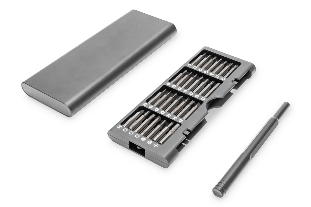 Digitus DA-70360 Precision Mechanic Screwdriver Set 57-piece Black Digitus DA-70360 Precision Mechanic Screwdriver Set 57-piece Black