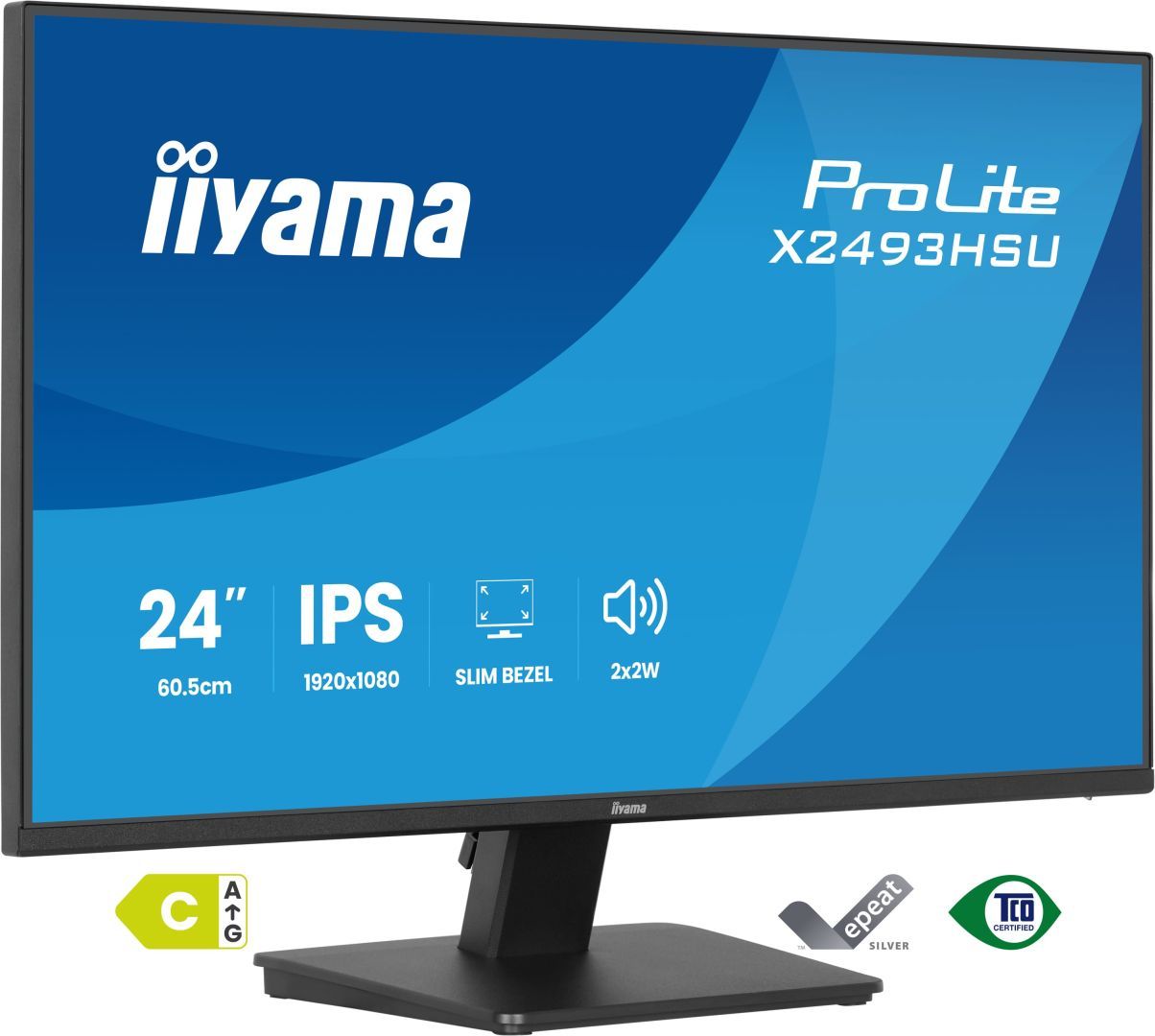 iiyama 23,8" ProLite X2493HSU-B1 IPS LED
