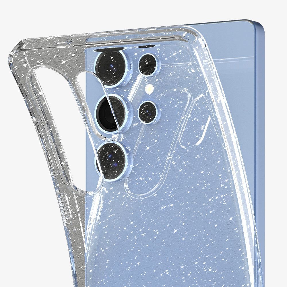 Spigen Liquid Crystal Glitter Samsung Galaxy S25+ Crystal Quartz