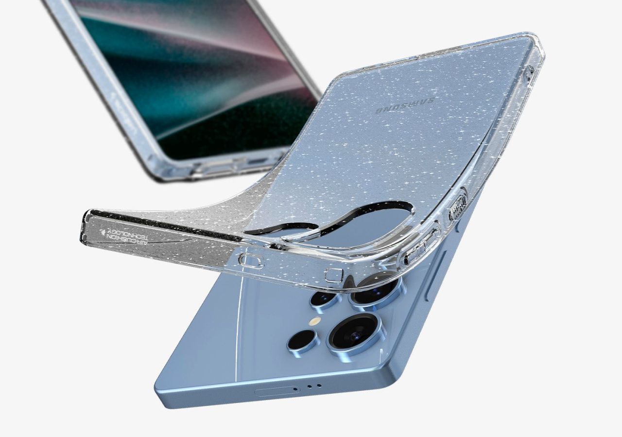 Spigen Liquid Crystal Glitter Samsung Galaxy S25+ Crystal Quartz