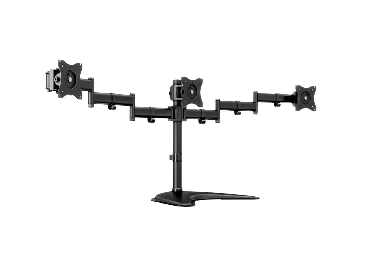 Multibrackets M Deskstand Basic Triple 15"-27" Black