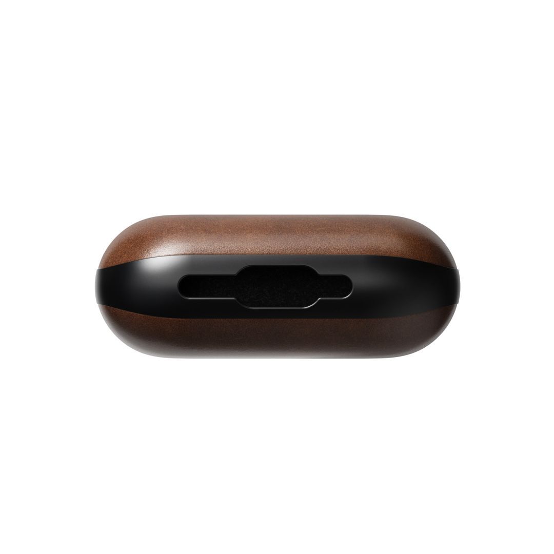 Nomad Modern Leather Case (Horween) for Airpods Pro 3 Rustic Brown