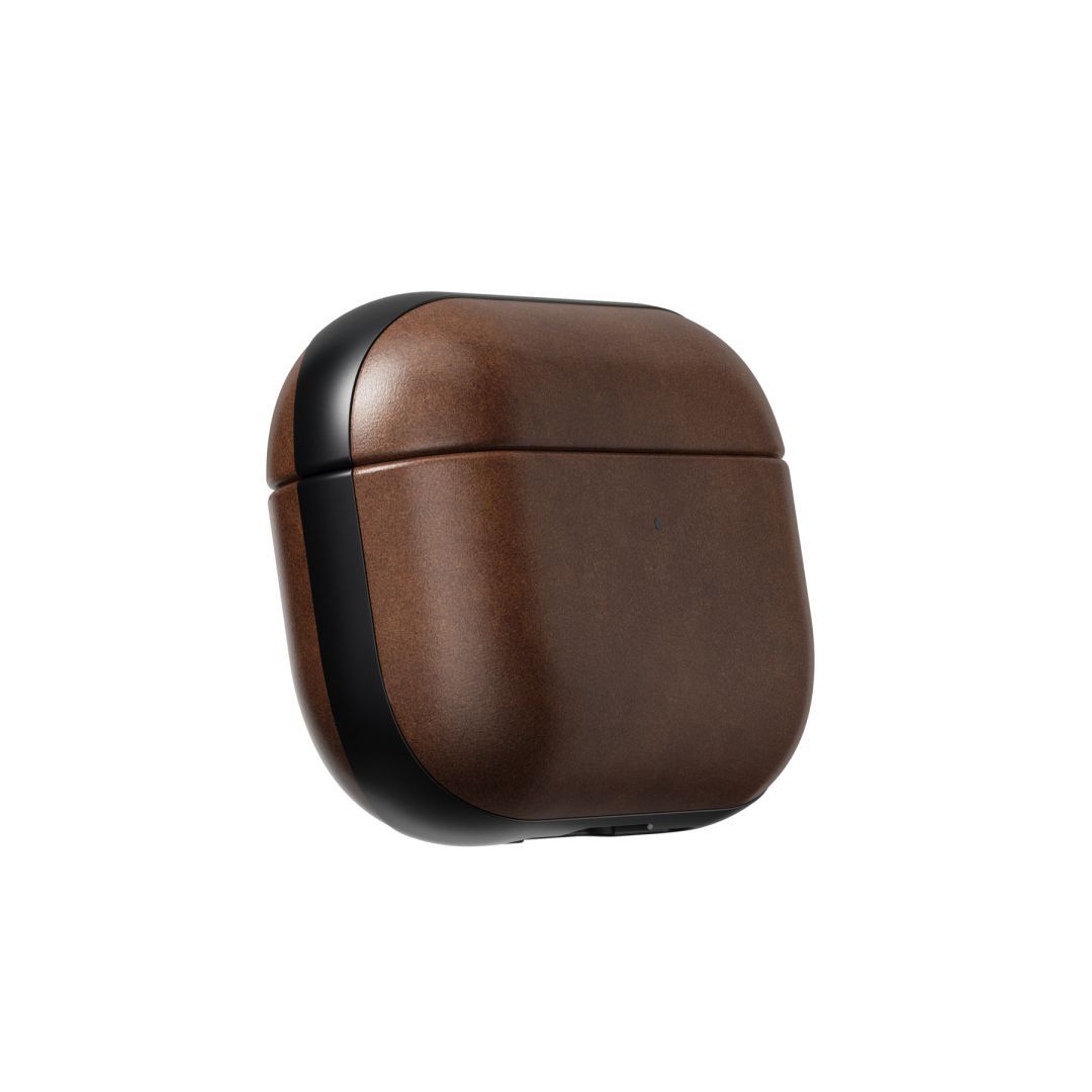 Nomad Modern Leather Case (Horween) for Airpods Pro 3 Rustic Brown