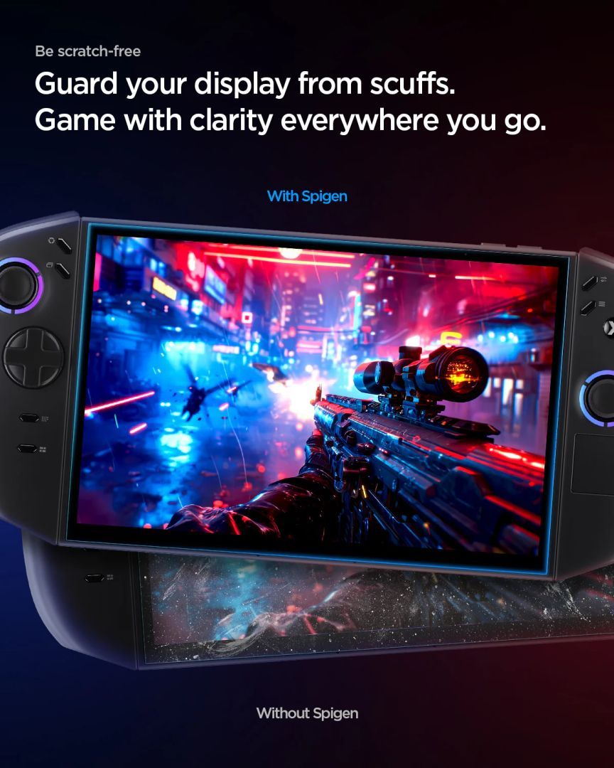 Spigen Glass tR Slim Screen Protector for Lenovo Legion Go2 2Pack