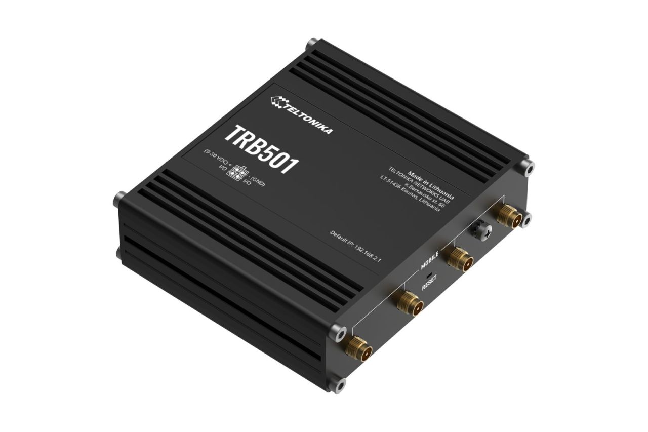 Teltonika TRB501 Industrial 5G Gateway Black