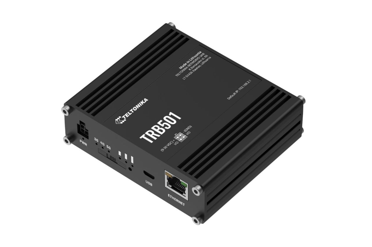 Teltonika TRB501 Industrial 5G Gateway Black