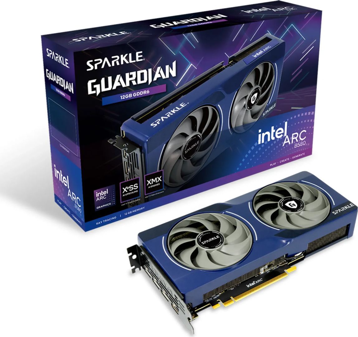Sparkle Intel Arc B580 Guardian 12GB DDR6 Sparkle Intel Arc B580 Guardian 12GB DDR6