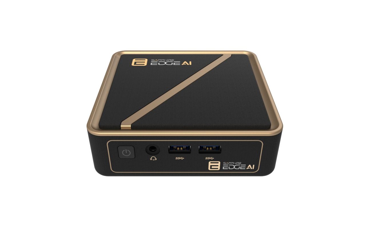 Sapphire Edge AI 340 Golden Black