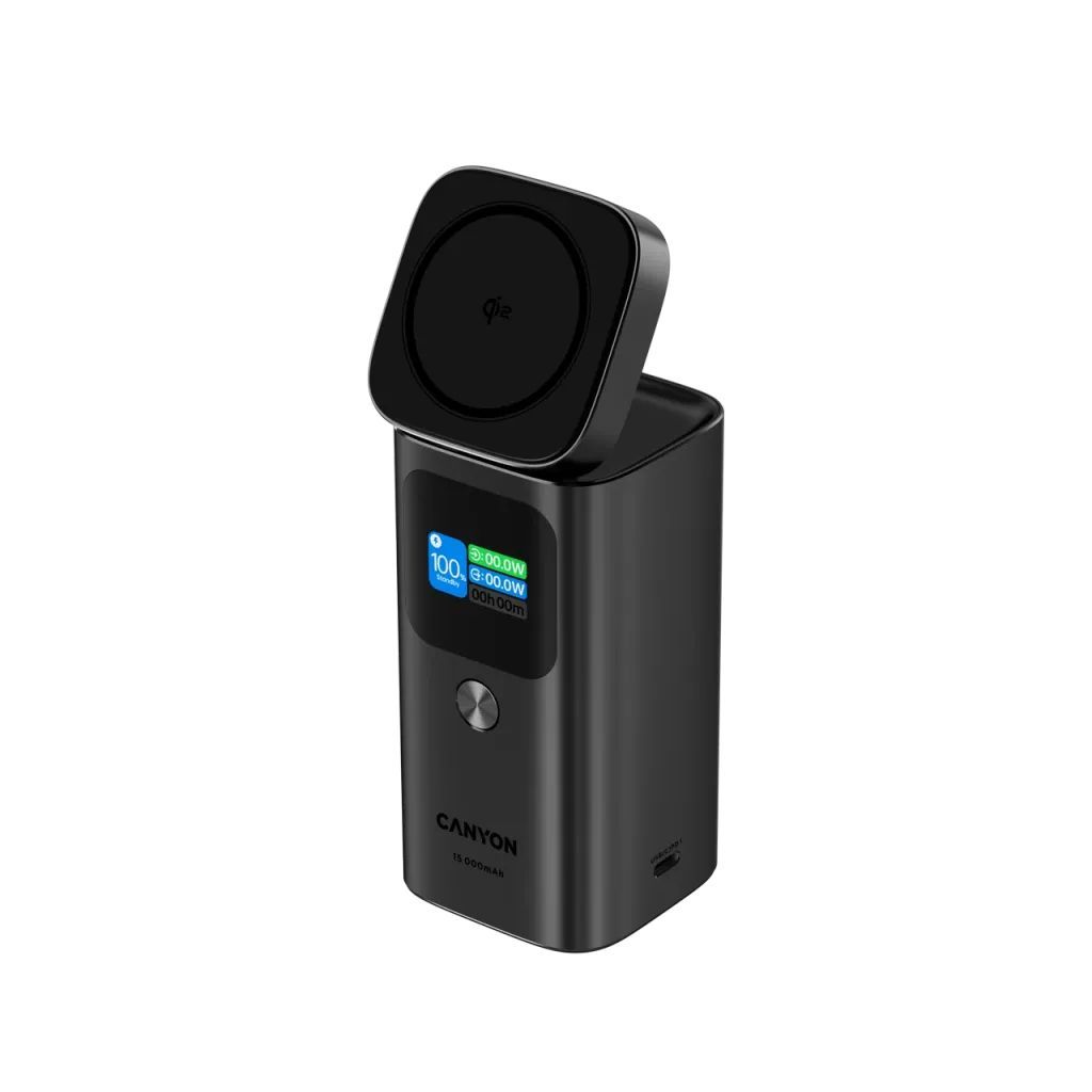 Canyon OnPower 150 15000mAh PowerBank Dark Grey