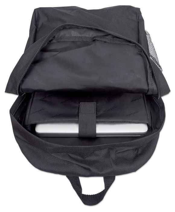 Manhattan Knappack Backpack 15,6" Black Manhattan Knappack Backpack 15,6" Black