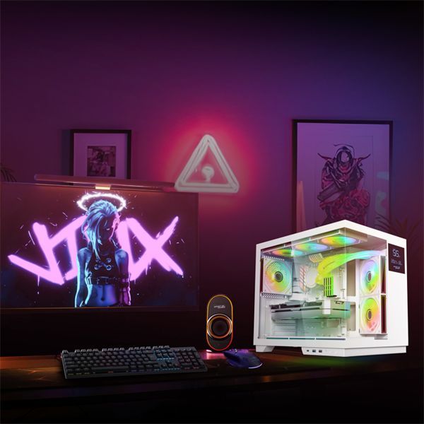 Spirit Of Gamer Viper CRX Tempered Glass White