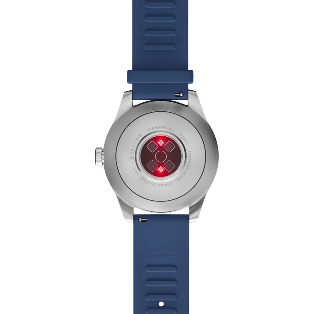 Withings Scanwatch 2 42mm Stainless steel Blue Withings Scanwatch 2 42mm Stainless steel Blue