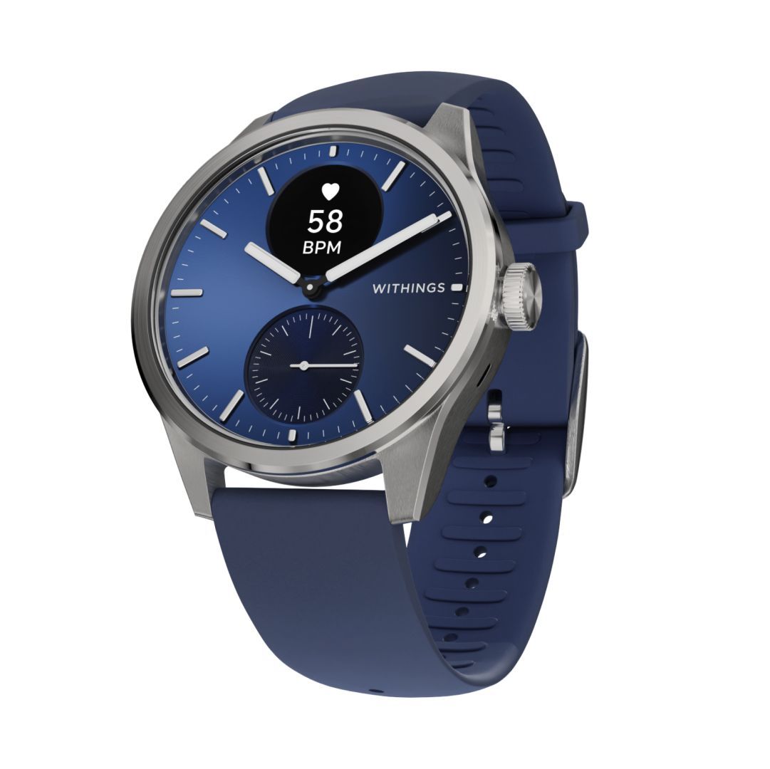 Withings Scanwatch 2 42mm Stainless steel Blue Withings Scanwatch 2 42mm Stainless steel Blue