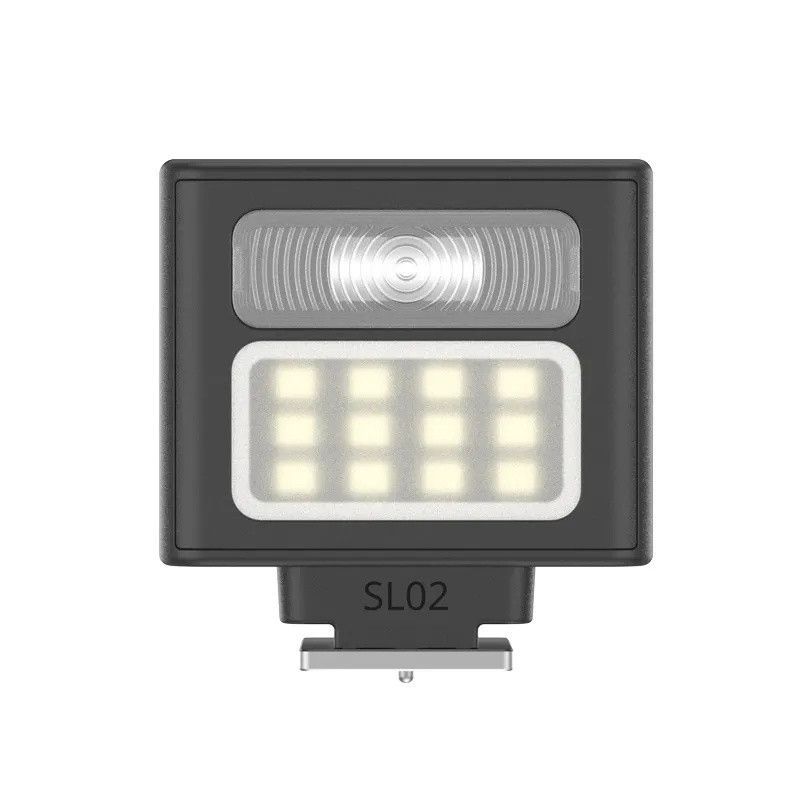 Ulanzi SL02 Spark Lite mini vaku és Led, GN8, középpontos érintkező