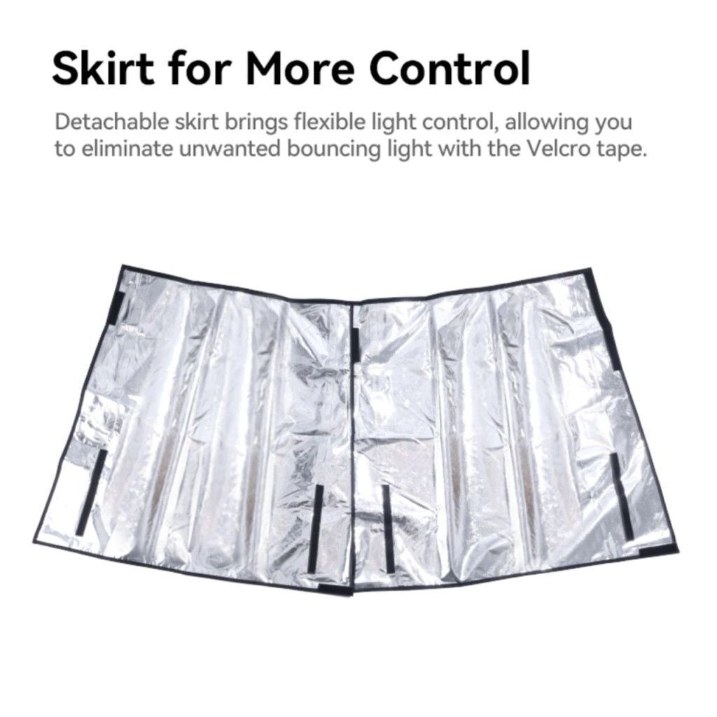 Ulanzi szoknya gömb softboxhoz/lanternhez, 65cm, 2db