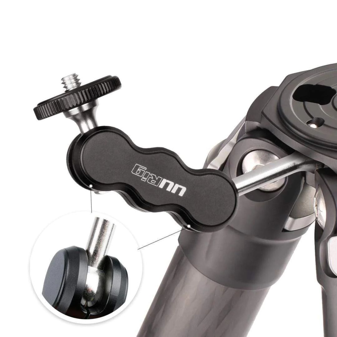 Ulanzi UURig R002 Magic Arm, kompakt és könnyű, 2x 1/4" csatlakozás