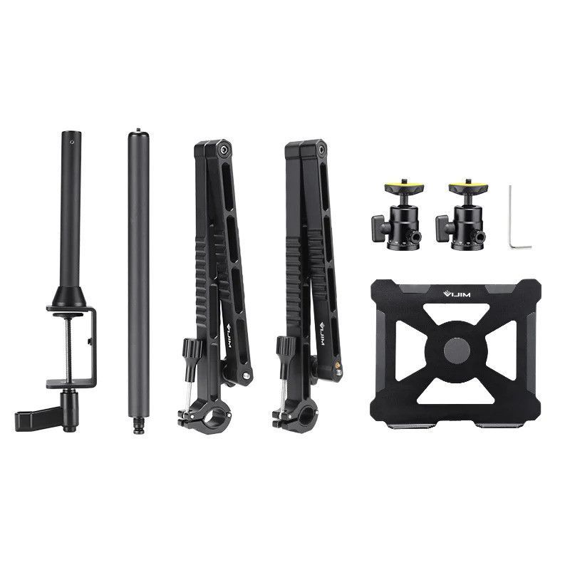 Ulanzi Vijim LS22 multifunkciós, asztalra rögzíthető +2karos állvány rendszer