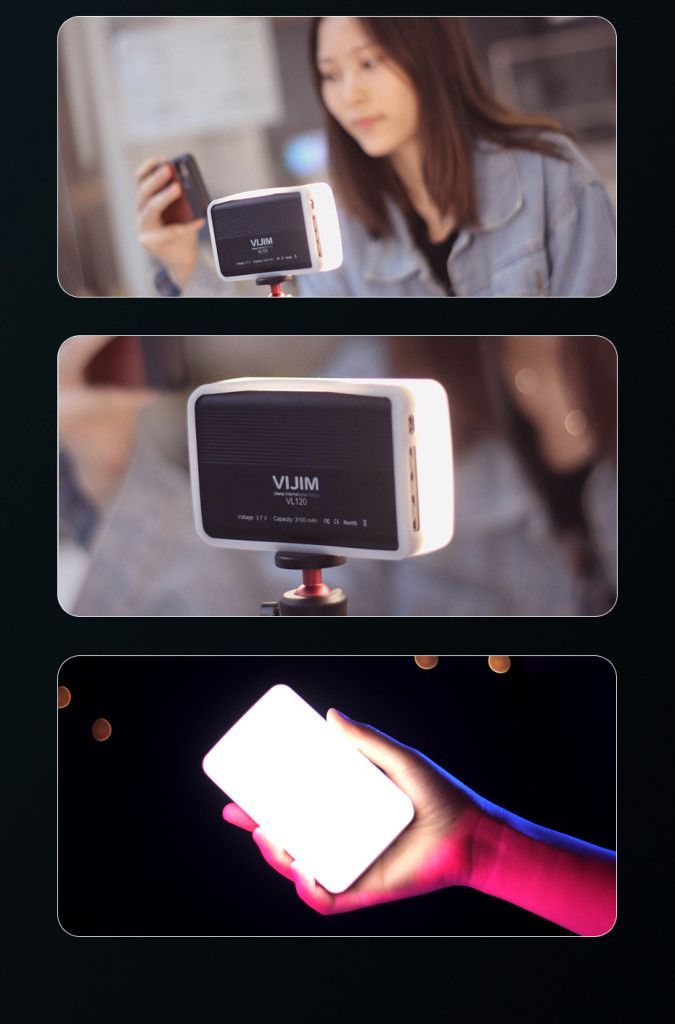 Ulanzi Vijim VL120 LED lámpa